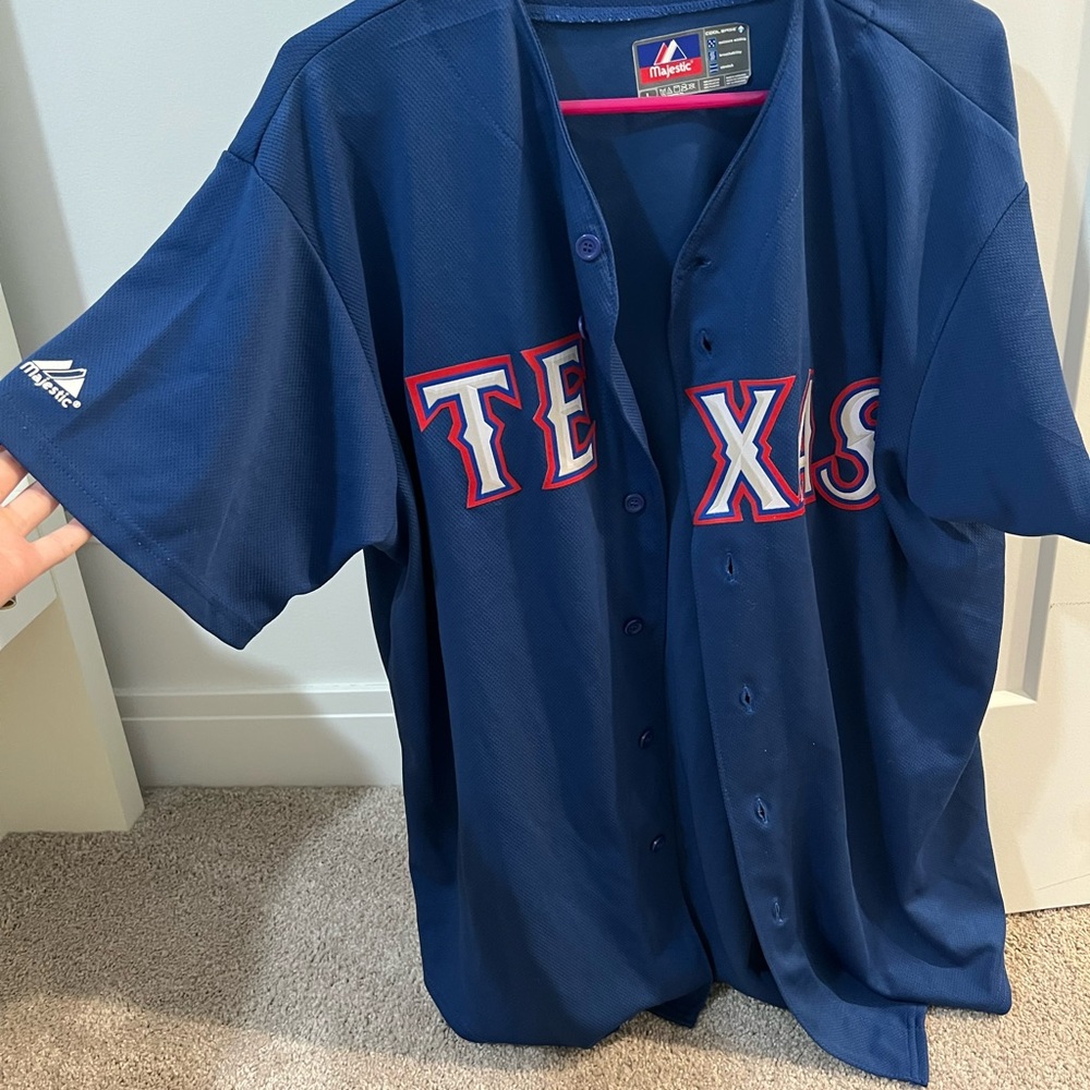 Texas rangers jersey